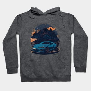 subaru Classic Car Hoodie